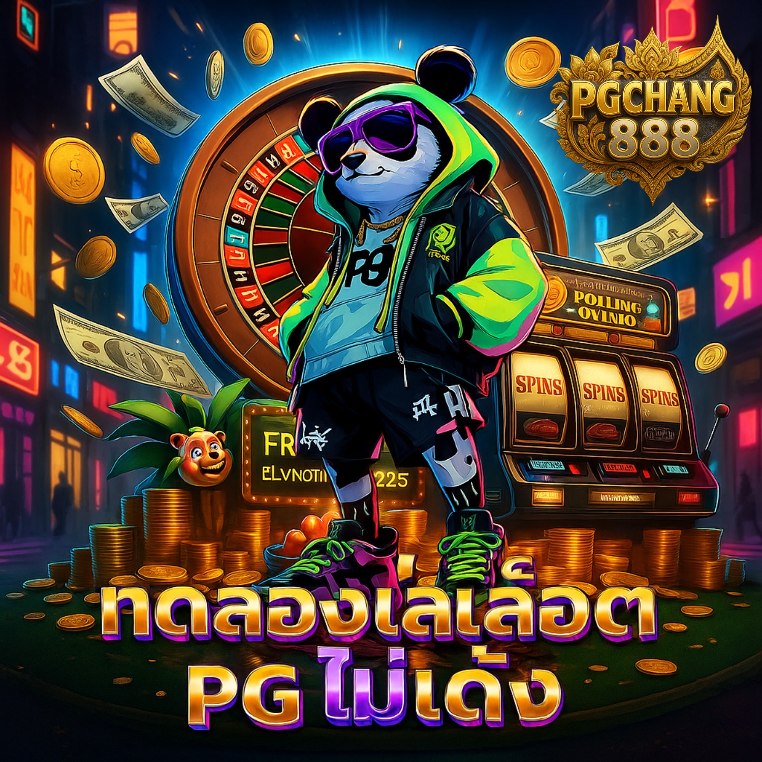 ทดลองเล่นสล็อต pg ไม่ เด้ง สปินฟรี